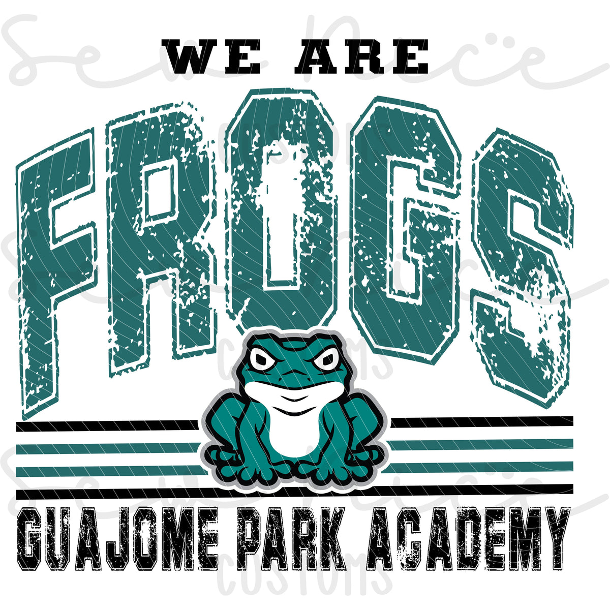 Guajome-Vintage We Are Frogs