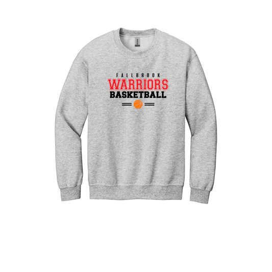 Fallbrook Warriors Basketball - Unisex Crewneck Sweatshirt