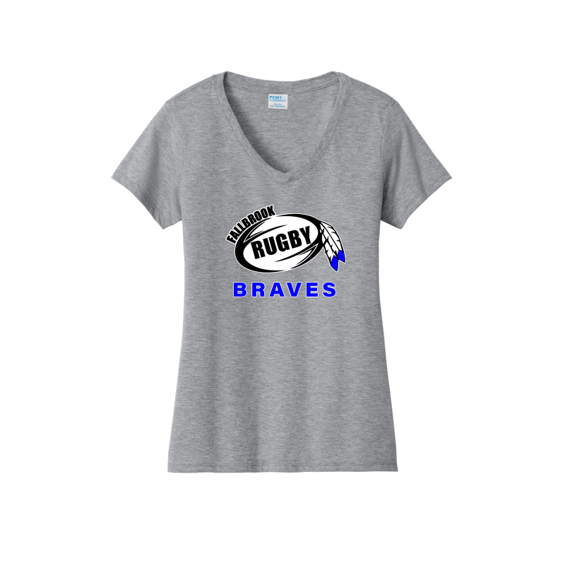 Fallbrook Rugby Braves-Women's V-Neck