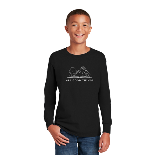 All Good Things- YOUTH Long Sleeve Shirt