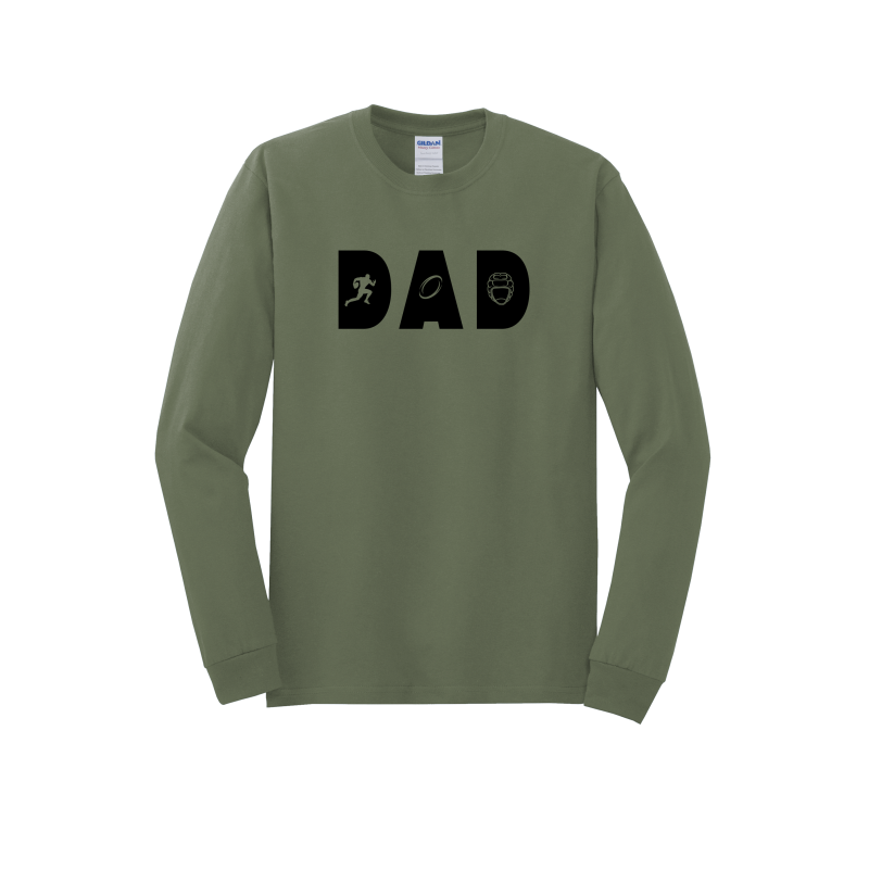 DAD Rugby Design (T-Shirt/Long Sleeve Shirt/Crewneck/Hoodie)