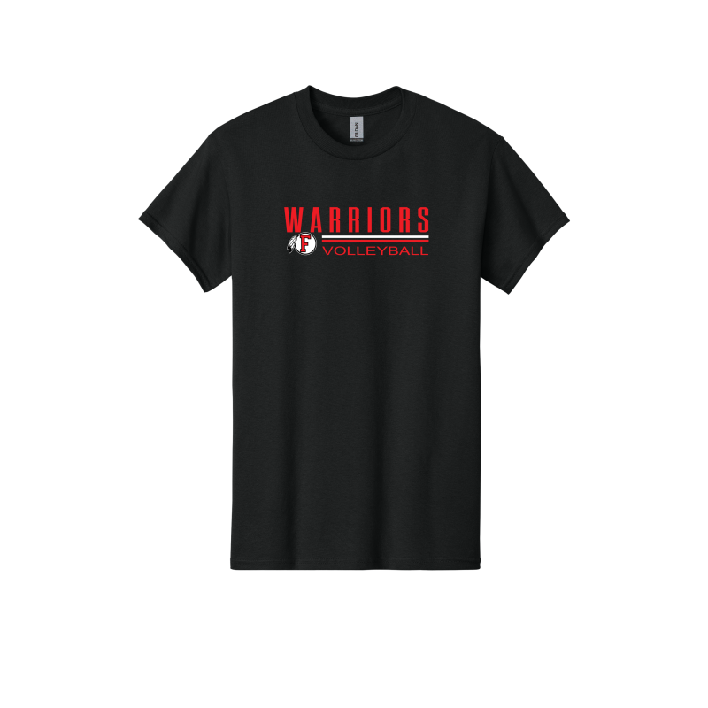 Stripe Warriors Volleyball- Shirt