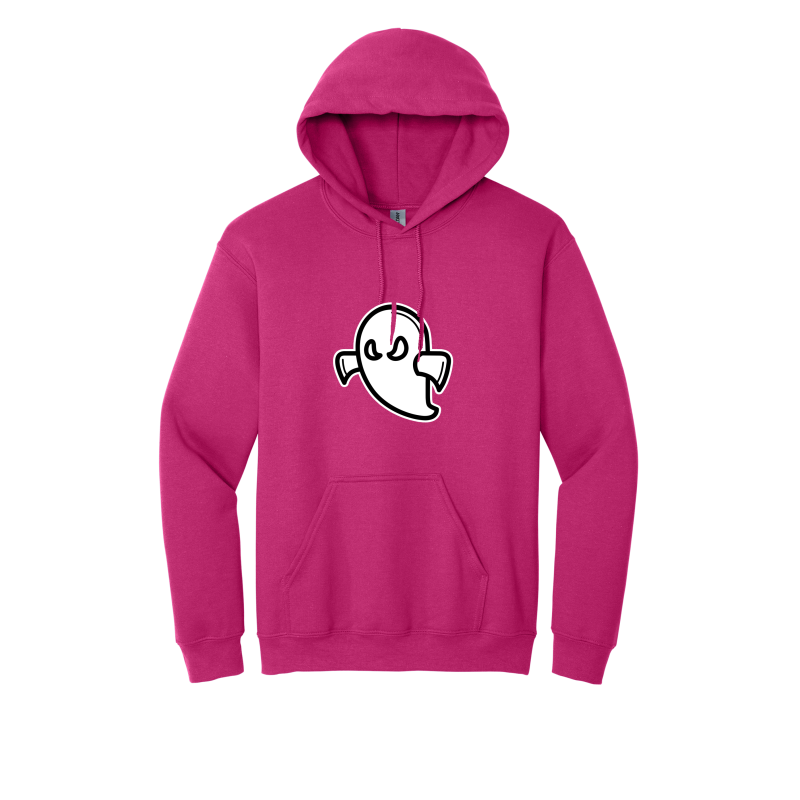 Ghost Softball Adult/Youth Hoodie (No Bow)