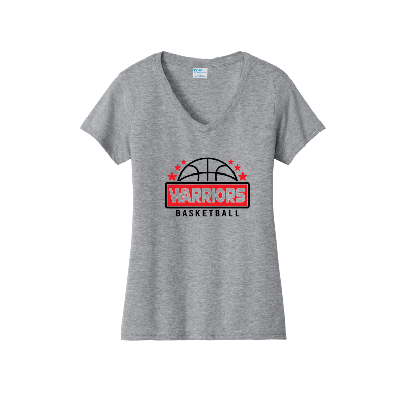 Warriors Basketball Stars - Women's V-Neck Shirt