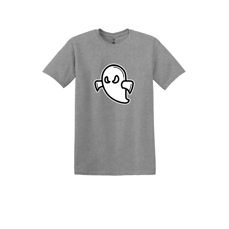 Ghost Softball Unisex Adult/Youth T-Shirt (No Bow)