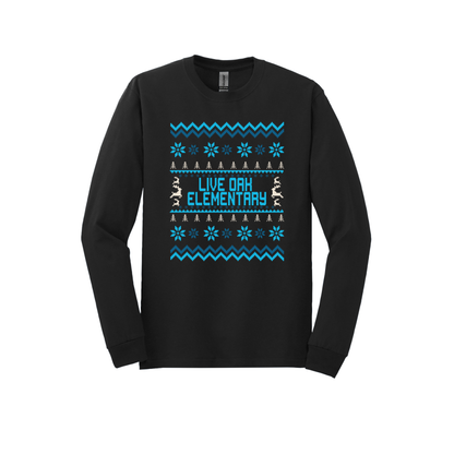 Live Oak Elementary Sweater- Blues (Shirt/Long Sleeve/Crewneck/Hoodie)