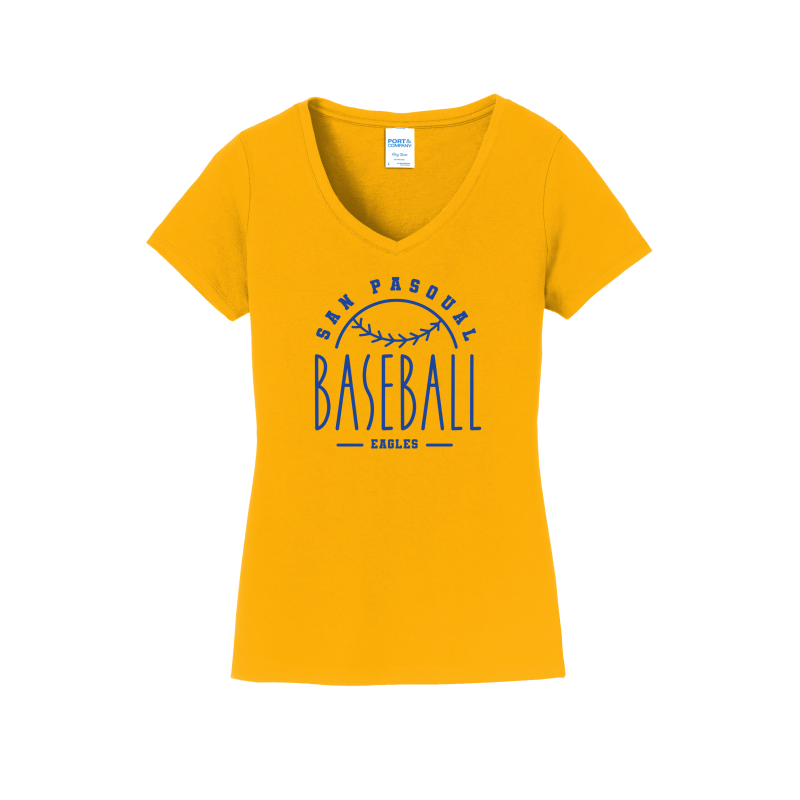 SP Baseball Eagles Women's V-Neck Shirt