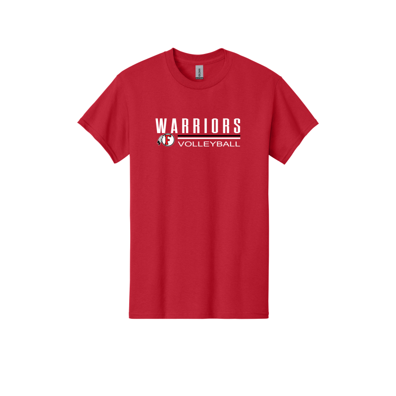 Stripe Warriors Volleyball- Shirt