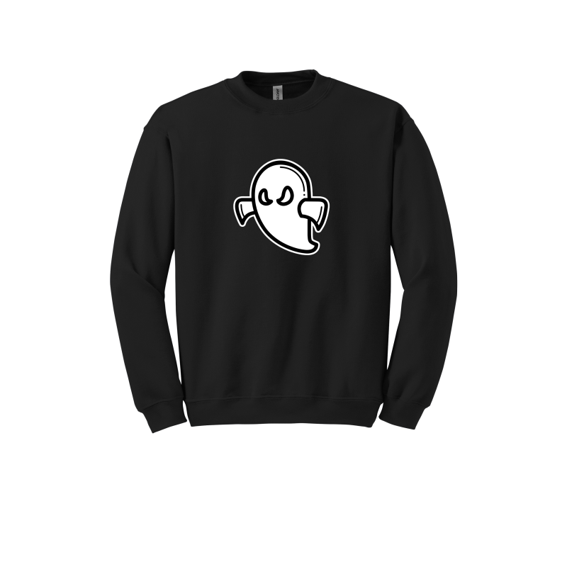 Ghost Softball (NO BOW) - Unisex Adult/Youth Crewneck Sweatshirt