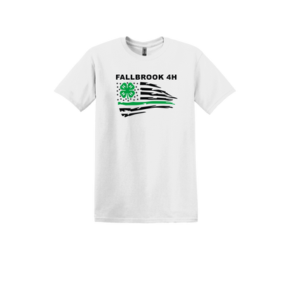 Fallbrook 4-H YOUTH Unisex Shirt - Front Design