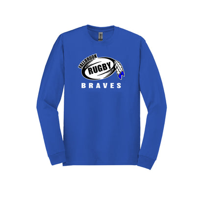 Fallbrook Rugby Braves Logo -Unisex Adult/Youth Long Sleeve Shirt