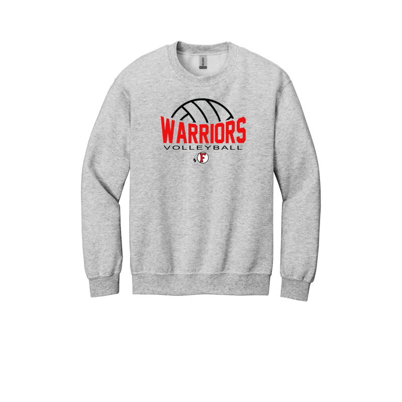 Warriors Volleyball - Crewneck Sweatshirt