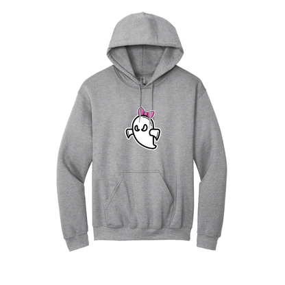 Ghost with Bow -Adult/Youth Unisex Hoodie