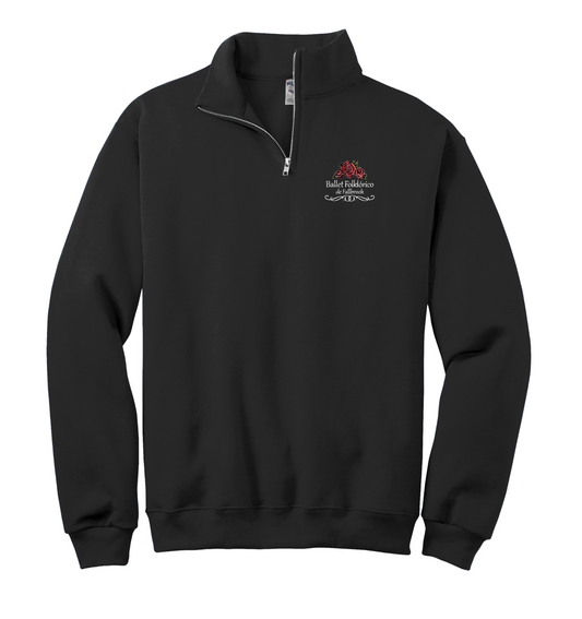 Embroidered Ballet Folklórico de Fallbrook 1/4 Zip Sweatshirt