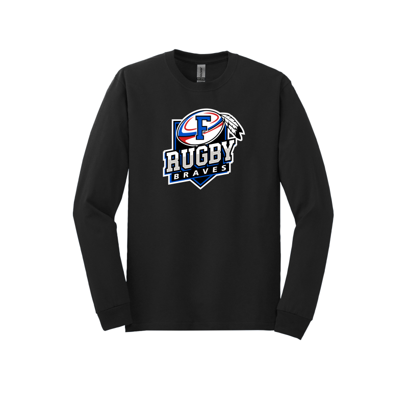 Rugby Braves Shield YOUTH (Unisex Shirt/Longsleeve/Crewneck/Hoodie)