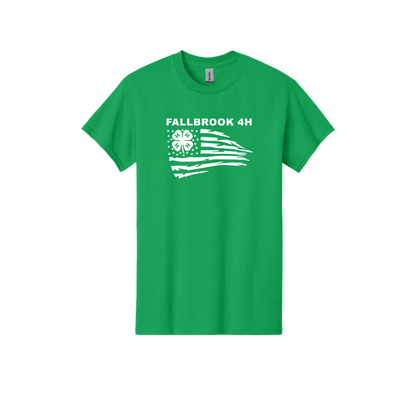 Fallbrook 4-H YOUTH Unisex Shirt - Front Design