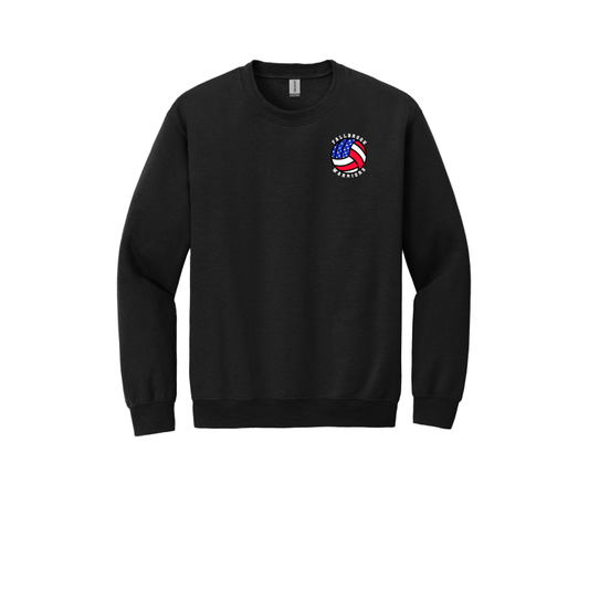 American Flag Volleyball - Crewneck Sweatshirt