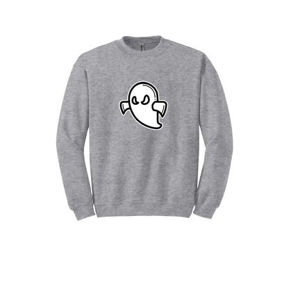 Ghost Softball (NO BOW) - Unisex Adult/Youth Crewneck Sweatshirt