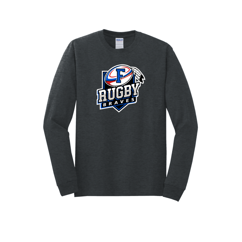 Rugby Braves Shield YOUTH (Unisex Shirt/Longsleeve/Crewneck/Hoodie)