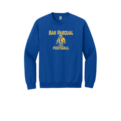 San Pasqual Robe Eagle Design - Crewneck Sweatshirt