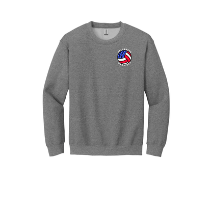 American Flag Volleyball - Crewneck Sweatshirt