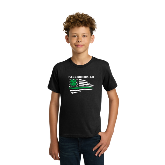 Fallbrook 4-H YOUTH Unisex Shirt - Front Design