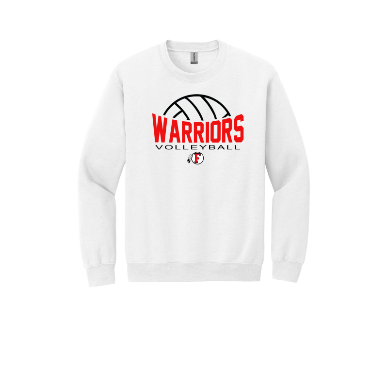 Warriors Volleyball - Crewneck Sweatshirt