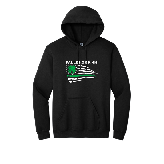 Fallbrook 4-H - ADULT Hoodie -Front Design Only