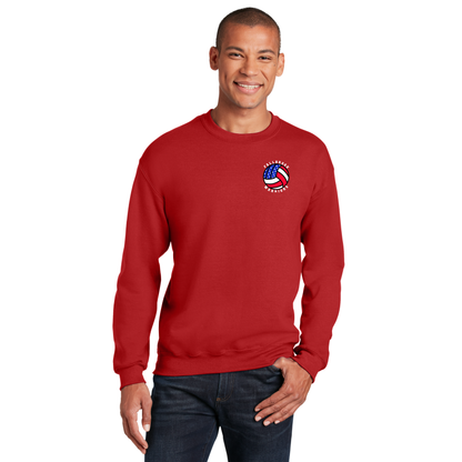 American Flag Volleyball - Crewneck Sweatshirt