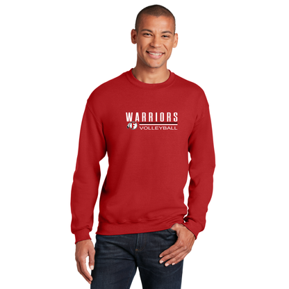 Stripe Warriors Volleyball - Crewneck Sweatshirt