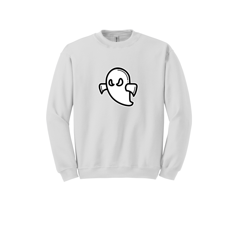 Ghost Softball (NO BOW) - Unisex Adult/Youth Crewneck Sweatshirt