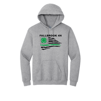 Fallbrook 4-H - ADULT Hoodie -Front Design Only
