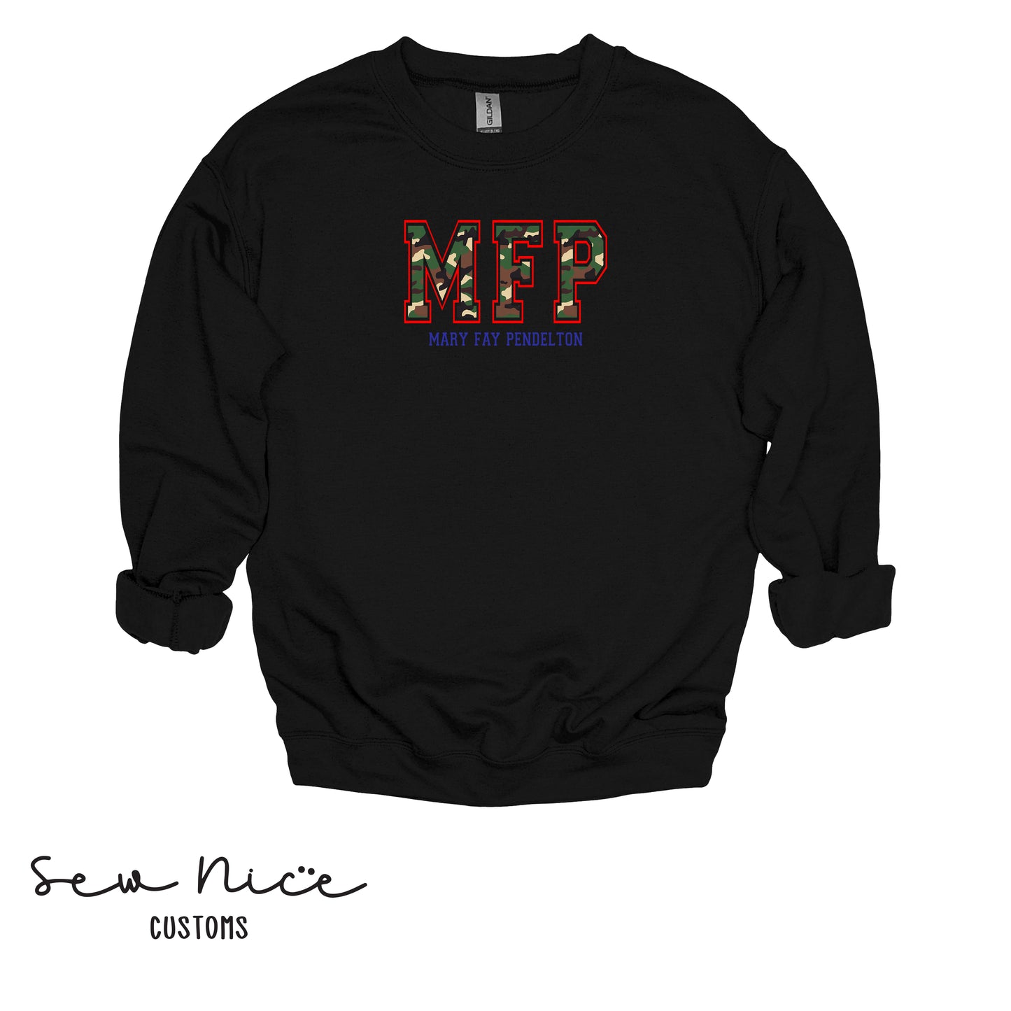 MFP Camo Crewneck