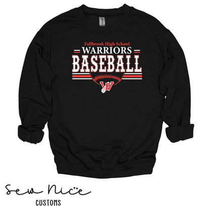 Fallbrook Warriors Baseball Crewneck