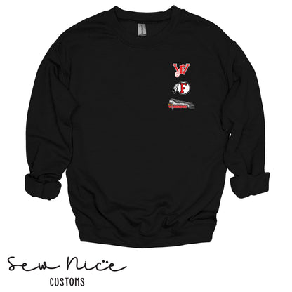 YOUTH FHS Logos Crewneck