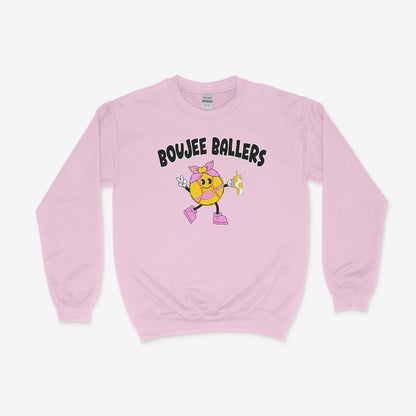 Boujee Softball Unisex Shirt, Crewneck, Hoodie