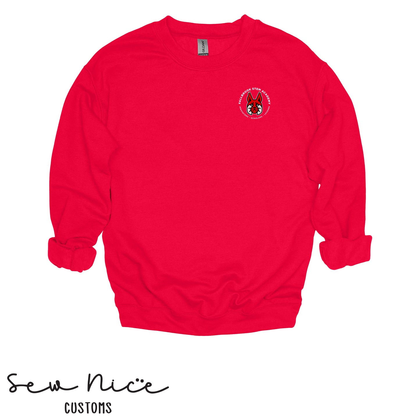 FSA Embroidered Logo- Unisex Adult/Youth Crewneck Sweatshirt