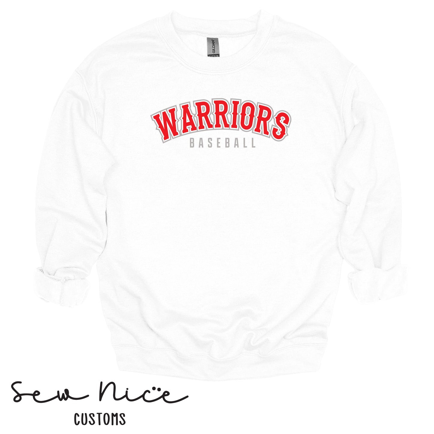 YOUTH-Warriors Baseball Crewneck