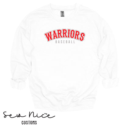 YOUTH-Warriors Baseball Crewneck