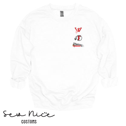 YOUTH FHS Logos Crewneck