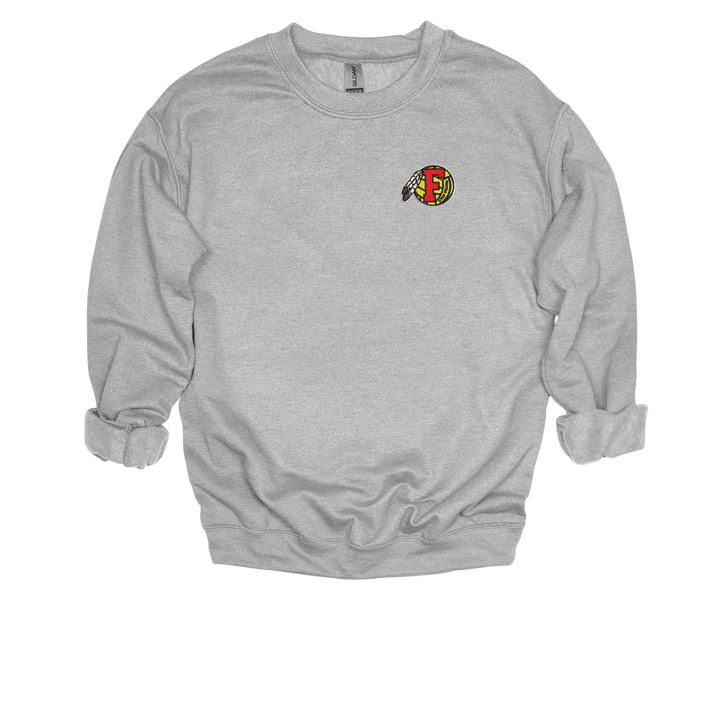 Embroidered FHS Water Polo Logo- Unisex Adult/Youth Crewneck Sweatshirt