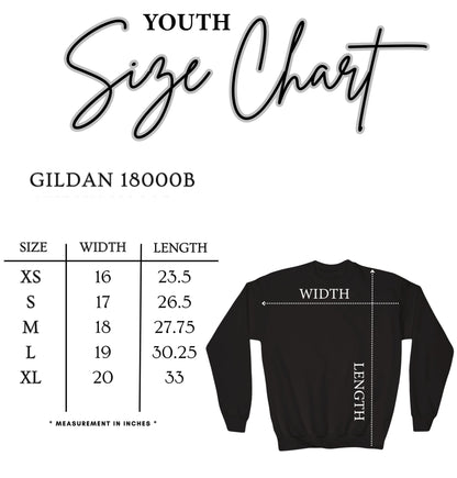 Ta'utiare -Unisex Adult/Youth Crewneck Sweatshirt