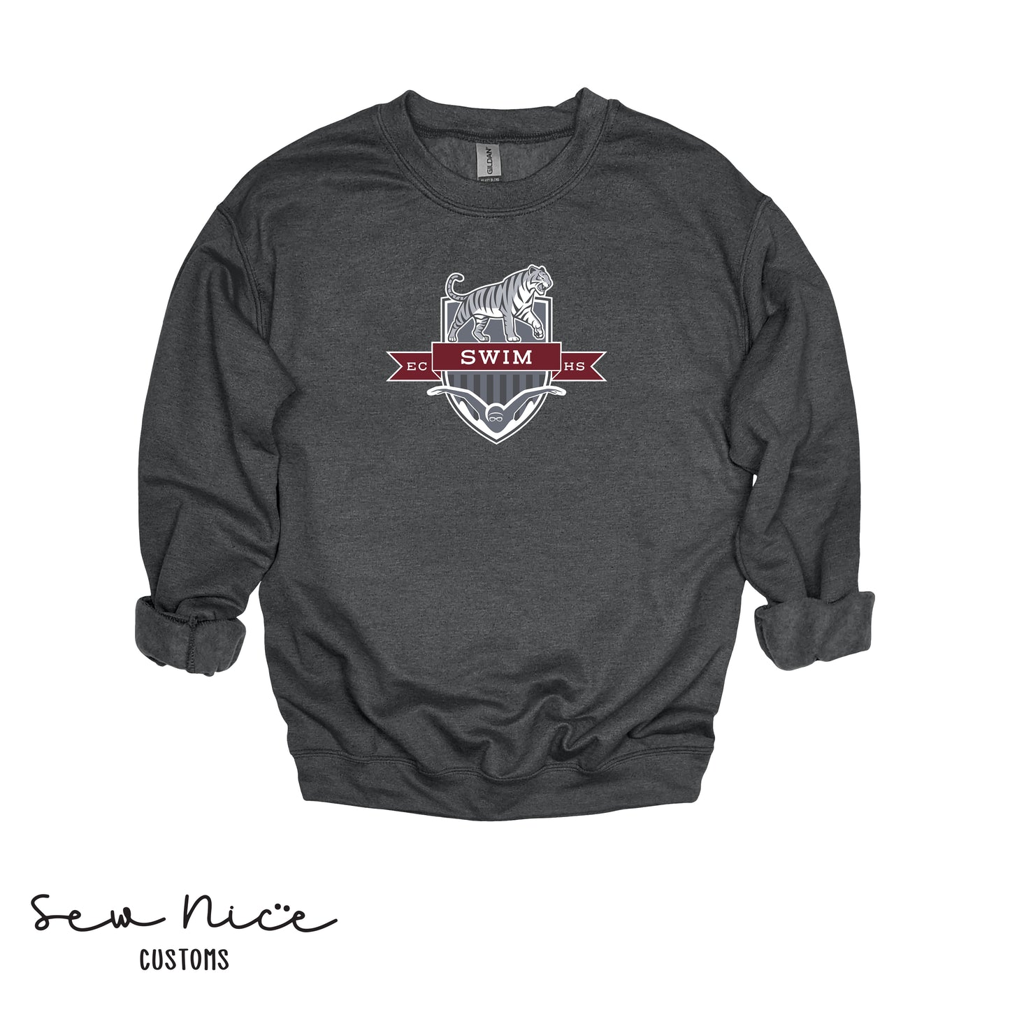 ECHS Swim Unisex Shirt, Long Sleeve,Crewneck, Hoodie