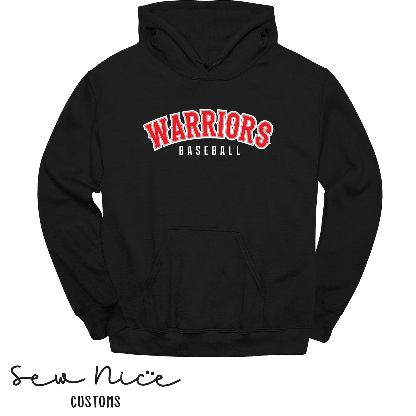 Warriors Baseball Hoodie