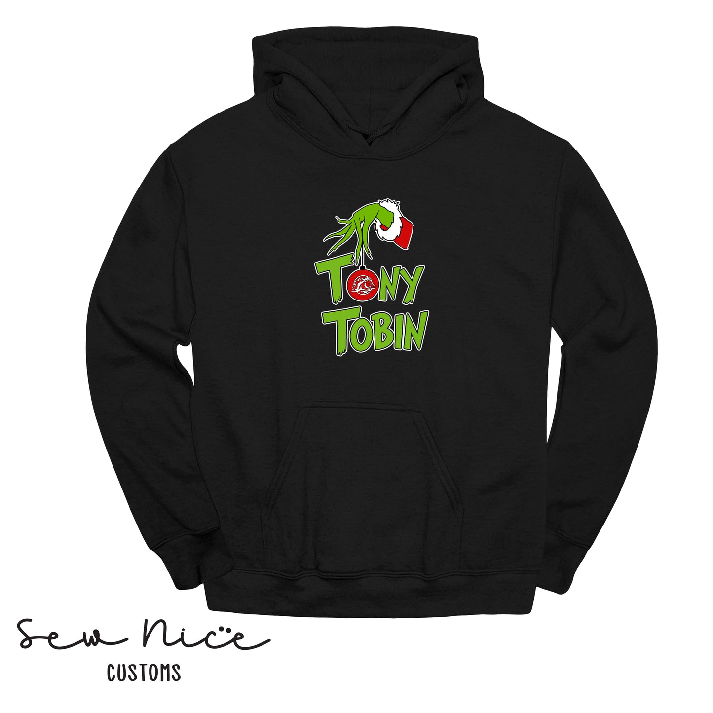 Tony Tobin Grinch- Unisex Adult/Youth Hoodie