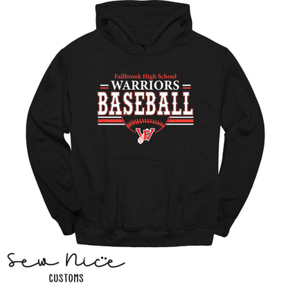 Fallbrook Warriors Baseball Hoodie