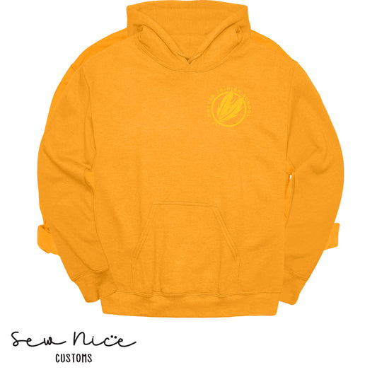 Potter Monochromatic Embroidered Design- Unisex Adult/Youth Hoodie