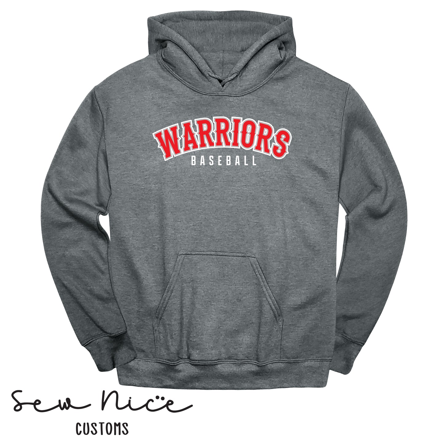 Warriors Baseball Hoodie