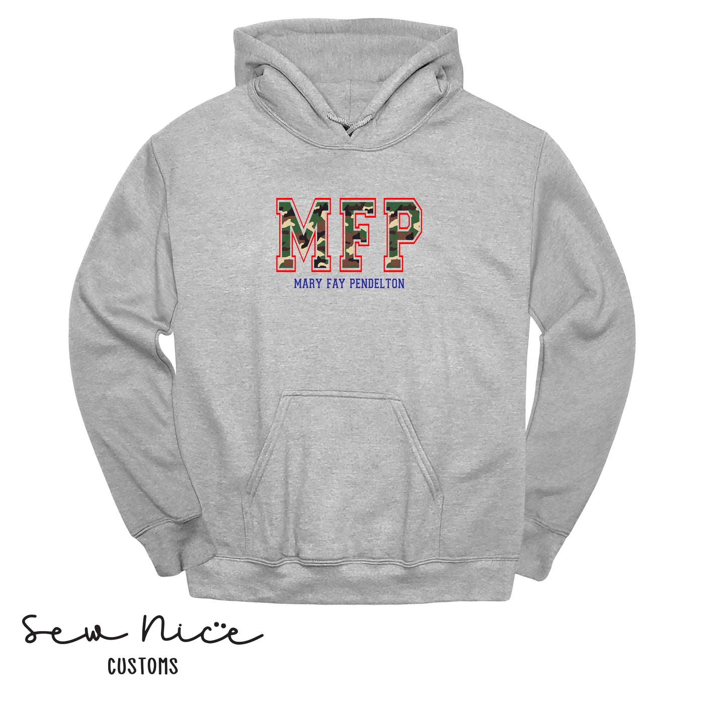 YOUTH-MFP Camo Hoodie