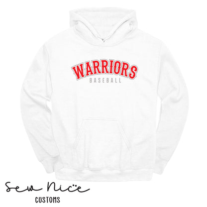 YOUTH-Warriors Baseball Hoodie